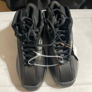 Adidas Crazy 1 black mens 11 1/2 new without the box.